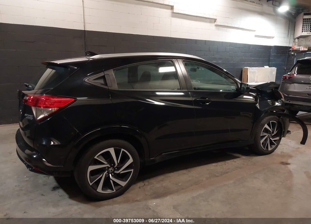 2019 HONDA HR-V SPORT VIN: 3CZRU6H13KG730179
