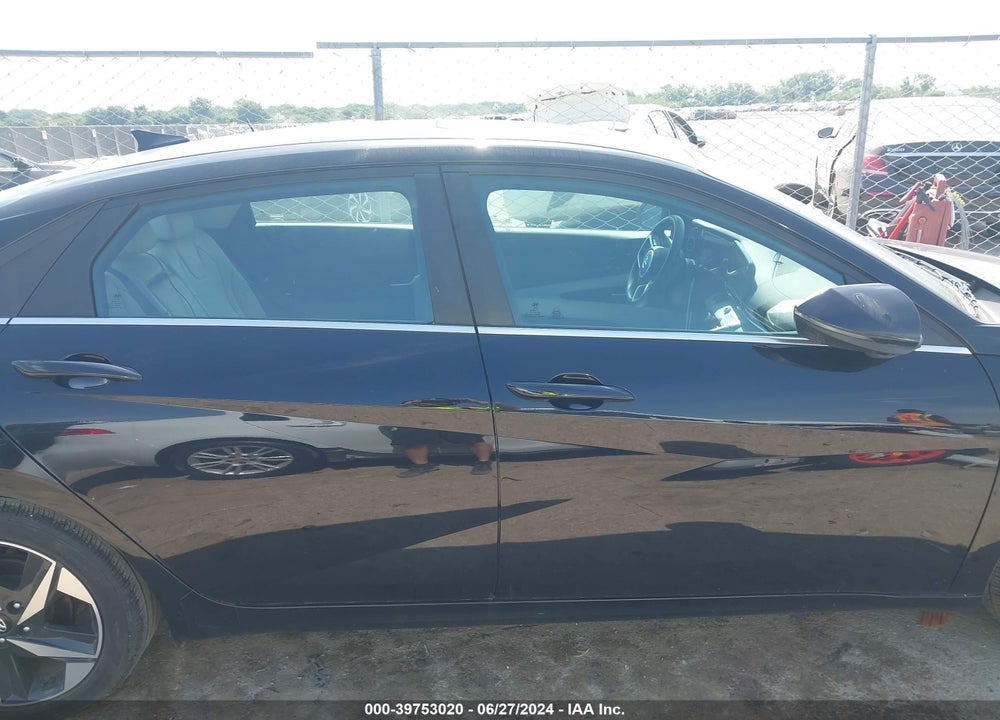 2021 HYUNDAI ELANTRA LIMITED VIN: 5NPLP4AGXMH009566