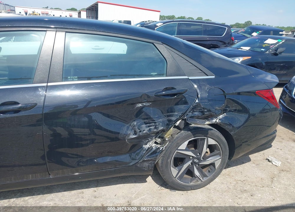 2021 HYUNDAI ELANTRA LIMITED VIN: 5NPLP4AGXMH009566