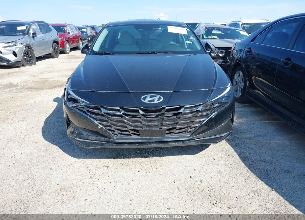 2021 HYUNDAI ELANTRA LIMITED VIN: 5NPLP4AGXMH009566