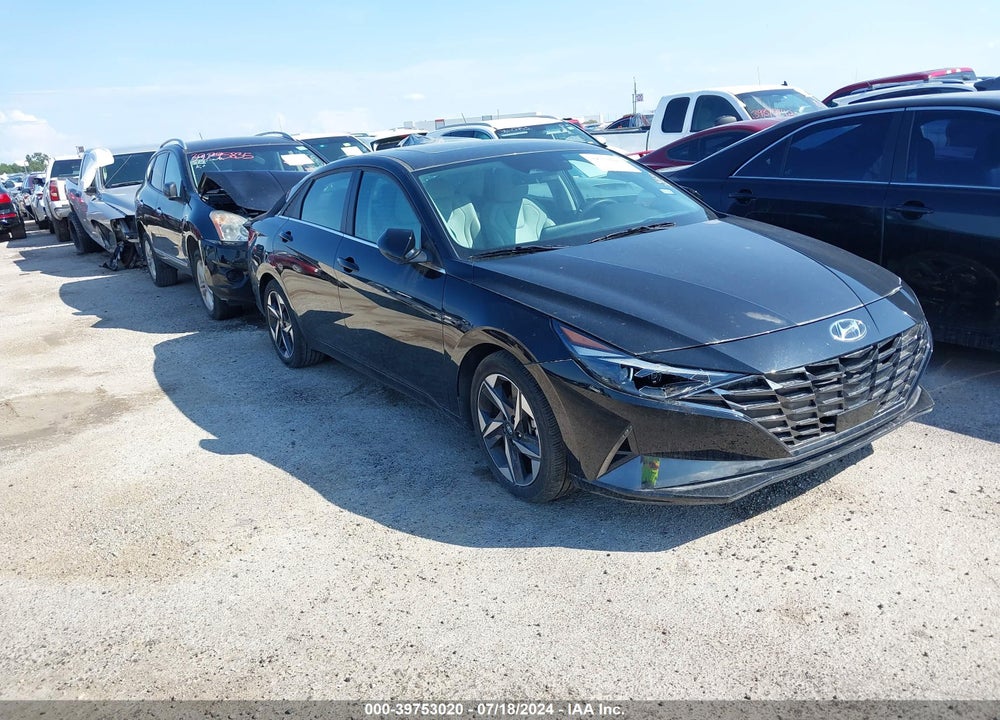 2021 HYUNDAI ELANTRA LIMITED VIN: 5NPLP4AGXMH009566
