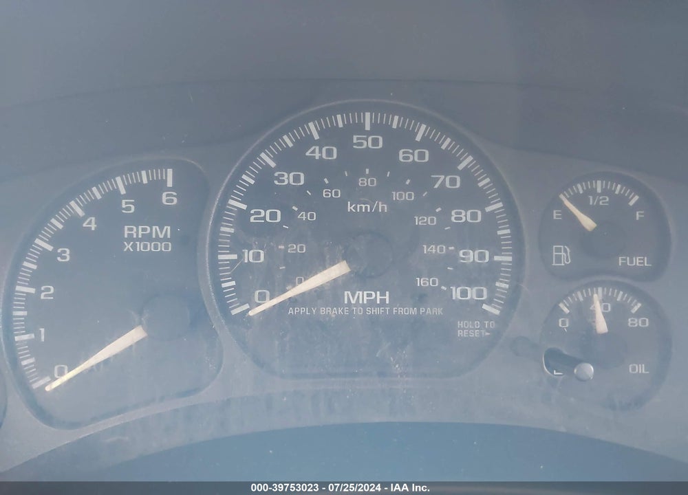 2002 CHEVROLET AVALANCHE 1500 VIN: 3GNEK13T42G150663