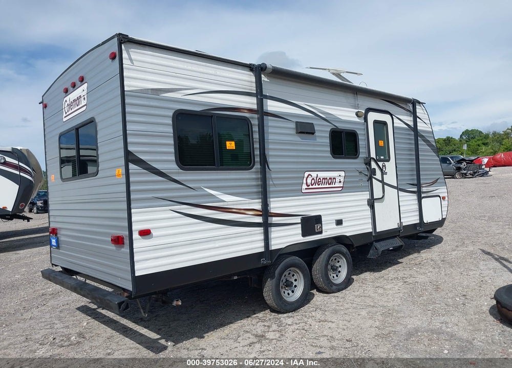 2015 KEYSTONE COLEMAN TAVEL TRAILER VIN: 4YDT19220FH932428