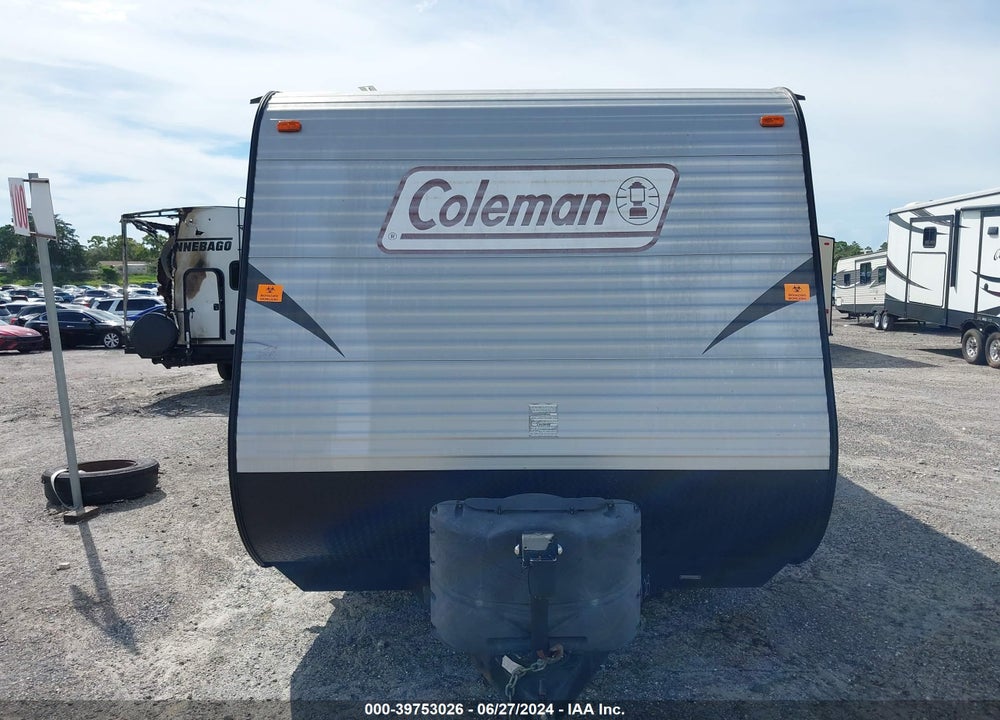 2015 KEYSTONE COLEMAN TAVEL TRAILER VIN: 4YDT19220FH932428