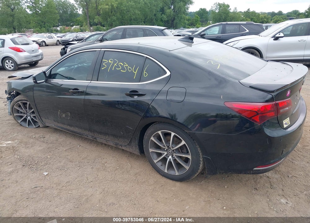2015 ACURA TLX V6 ADVANCE VIN: 19UUB3F79FA003405