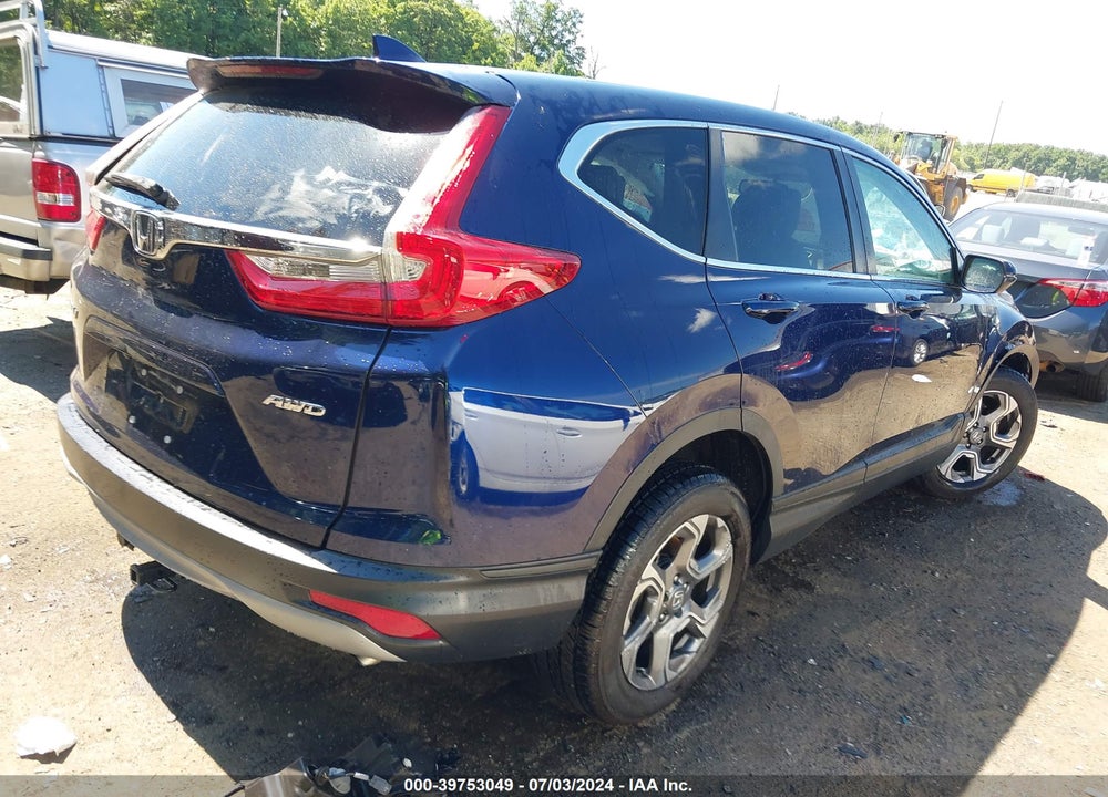2019 HONDA CR-V EX-L VIN: 5J6RW2H80KL000619