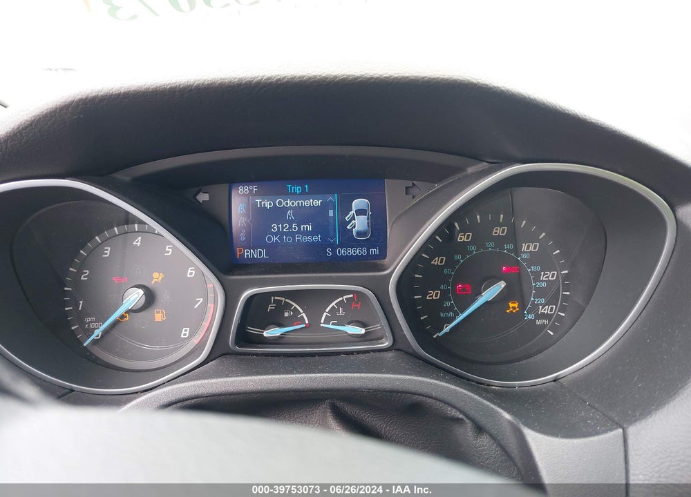 2014 FORD FOCUS SE VIN: 1FADP3K25EL203684