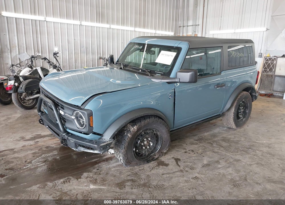 2023 FORD BRONCO BLACK DIAMOND VIN: 1FMDE5CP8PLB98484