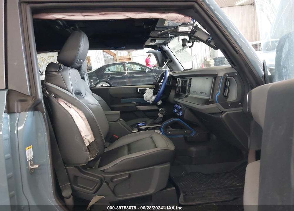 2023 FORD BRONCO BLACK DIAMOND VIN: 1FMDE5CP8PLB98484