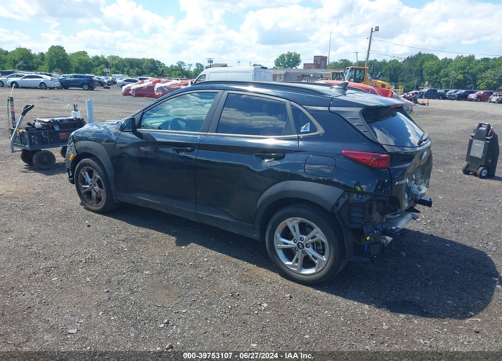 2022 HYUNDAI KONA SEL VIN: KM8K6CAB3NU919074