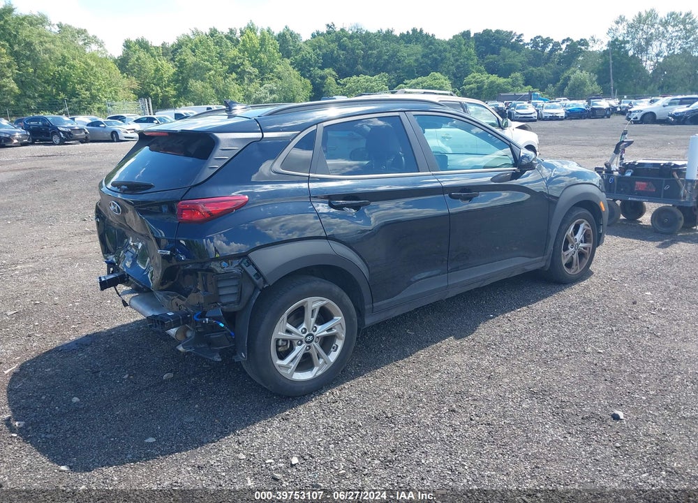 2022 HYUNDAI KONA SEL VIN: KM8K6CAB3NU919074
