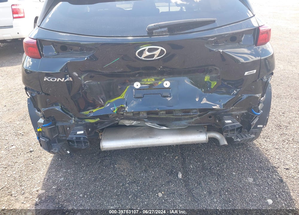 2022 HYUNDAI KONA SEL VIN: KM8K6CAB3NU919074