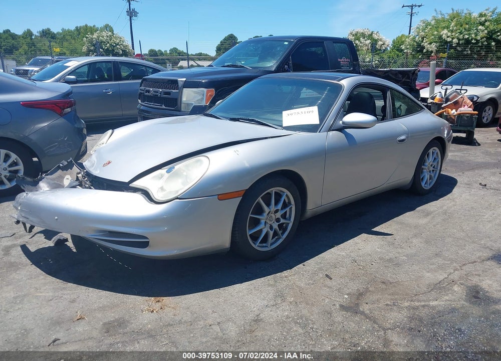 2002 PORSCHE 911 TARGA VIN: WP0BA29942S635183