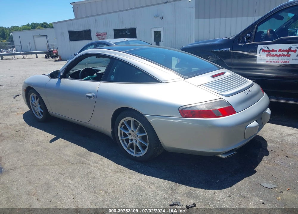 2002 PORSCHE 911 TARGA VIN: WP0BA29942S635183