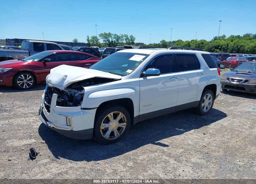 2016 GMC TERRAIN SLE-2 VIN: 2GKFLNE36G6249085