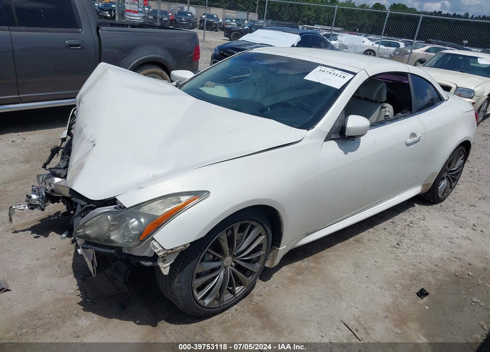 2012 INFINITI G37 VIN: JN1CV6FE3CM201105