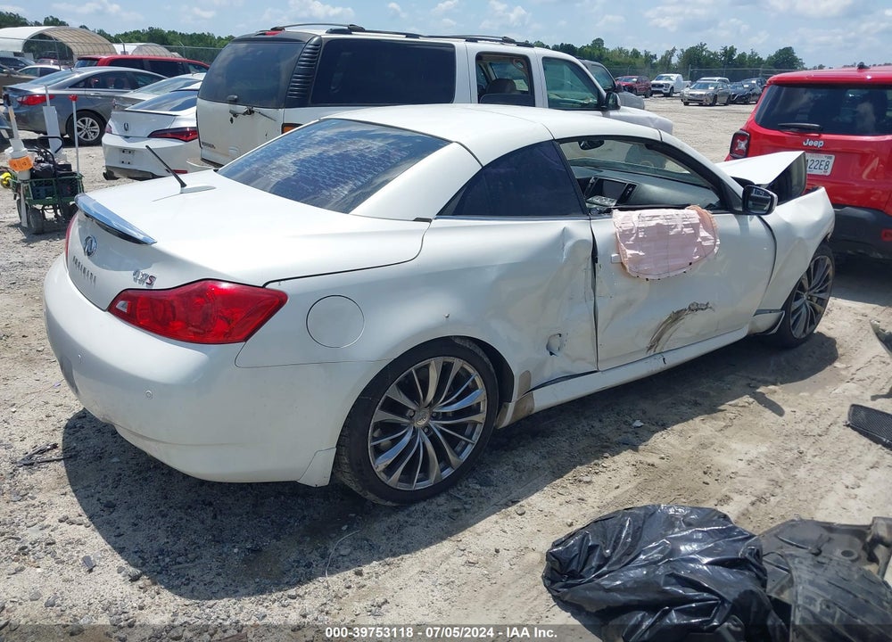 2012 INFINITI G37 VIN: JN1CV6FE3CM201105