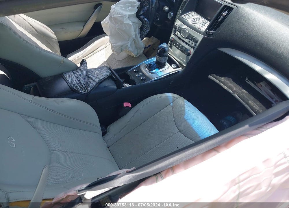 2012 INFINITI G37 VIN: JN1CV6FE3CM201105
