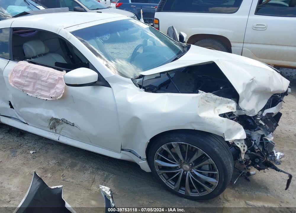2012 INFINITI G37 VIN: JN1CV6FE3CM201105