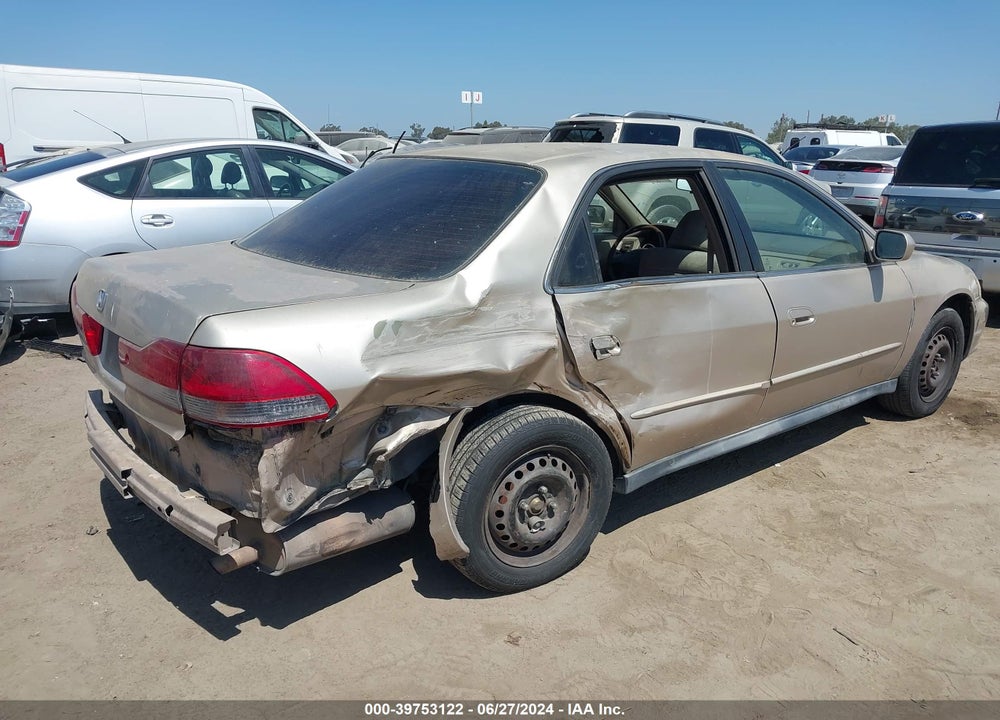 2002 HONDA ACCORD 2.3 LX VIN: 1HGCG66582A042722