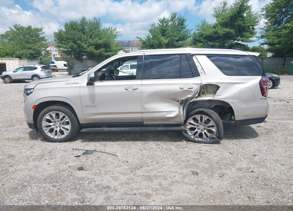2021 CHEVROLET TAHOE 4WD HIGH COUNTRY VIN: 1GNSKTKL3MR153119