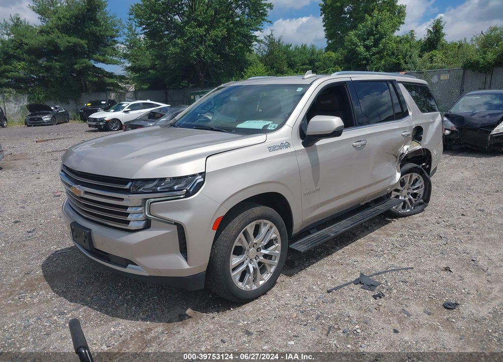 2021 CHEVROLET TAHOE 4WD HIGH COUNTRY VIN: 1GNSKTKL3MR153119