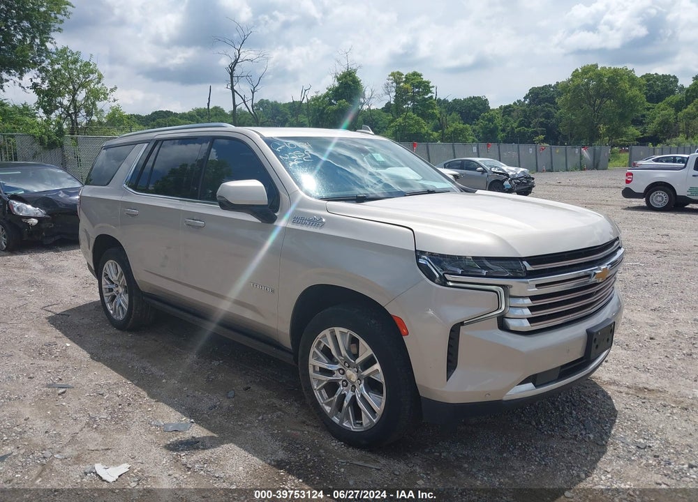 2021 CHEVROLET TAHOE 4WD HIGH COUNTRY VIN: 1GNSKTKL3MR153119