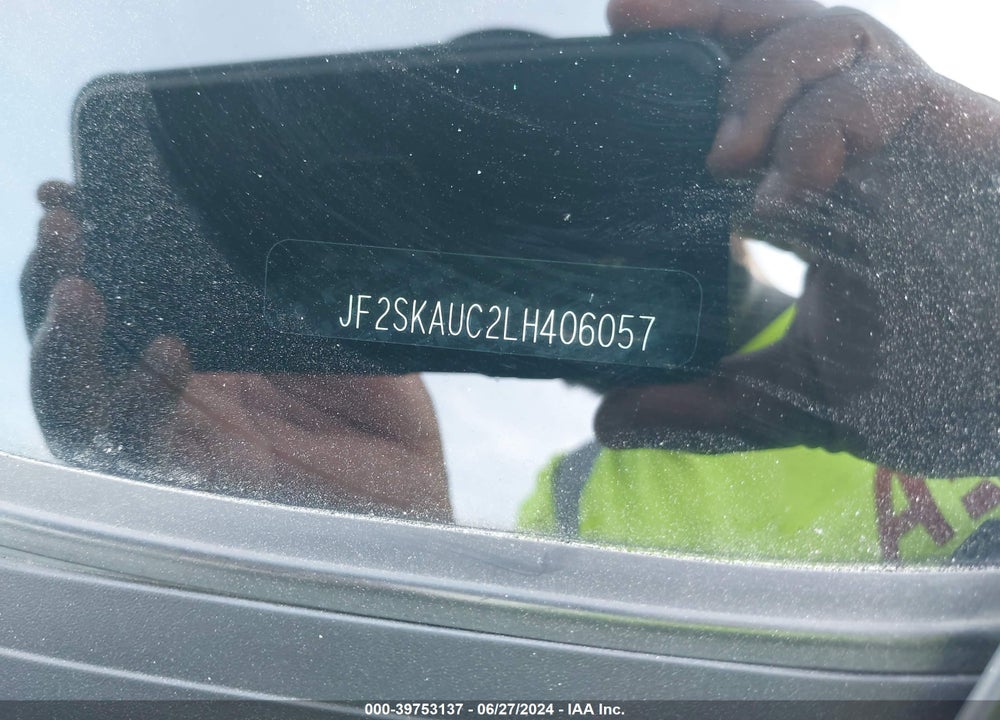 2020 SUBARU FORESTER LIMITED VIN: JF2SKAUC2LH406057