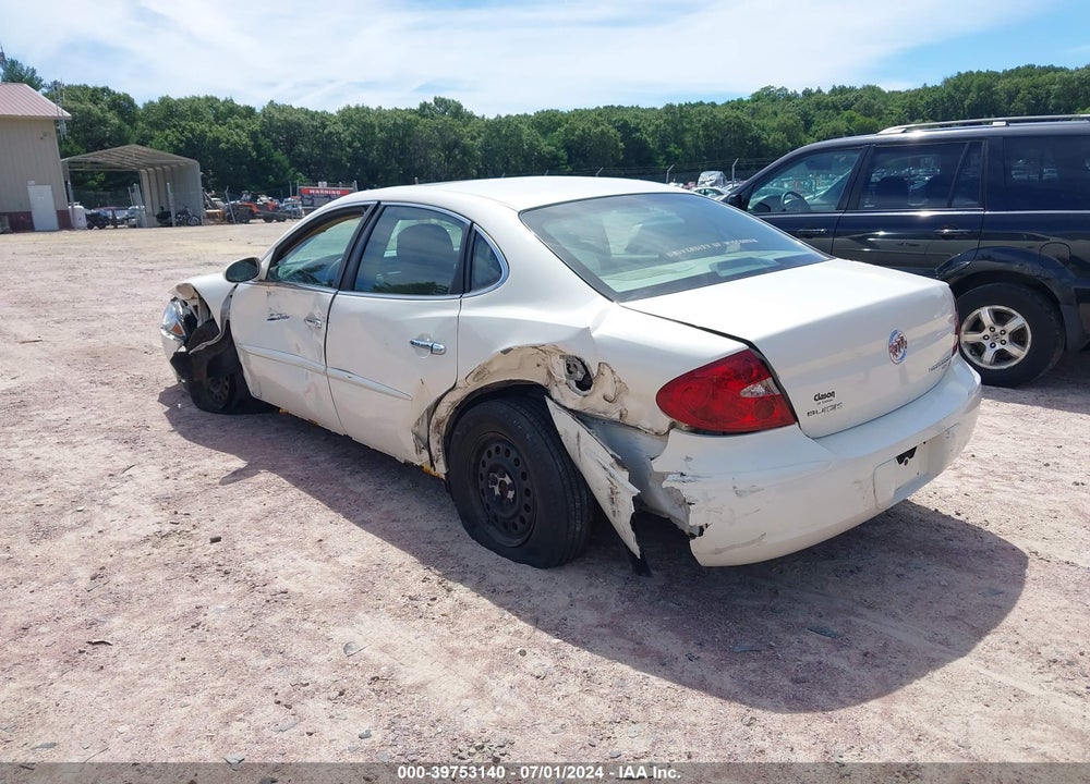 2007 BUICK LACROSSE CX VIN: 2G4WC582171198926