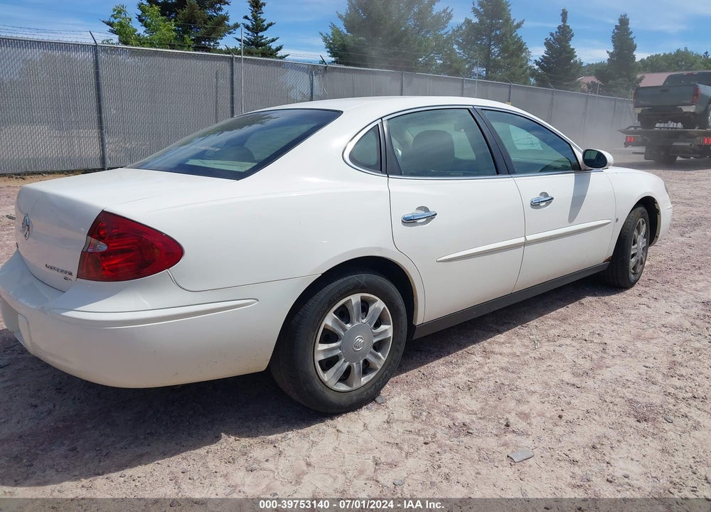 2007 BUICK LACROSSE CX VIN: 2G4WC582171198926