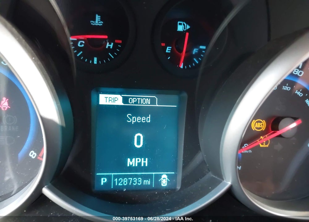 2015 CHEVROLET CRUZE 2LT AUTO VIN: 1G1PE5SB5F7287002