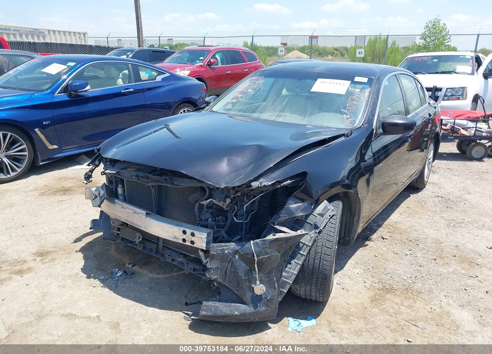 2012 INFINITI G37X VIN: JN1CV6AR0CM978741
