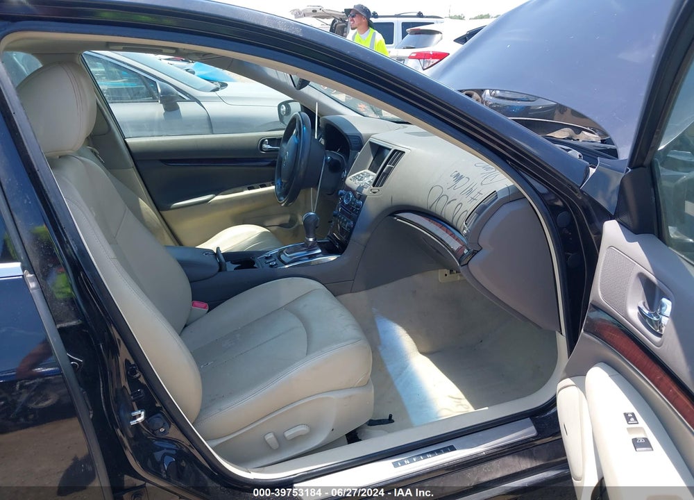 2012 INFINITI G37X VIN: JN1CV6AR0CM978741