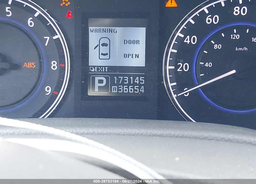 2012 INFINITI G37X VIN: JN1CV6AR0CM978741