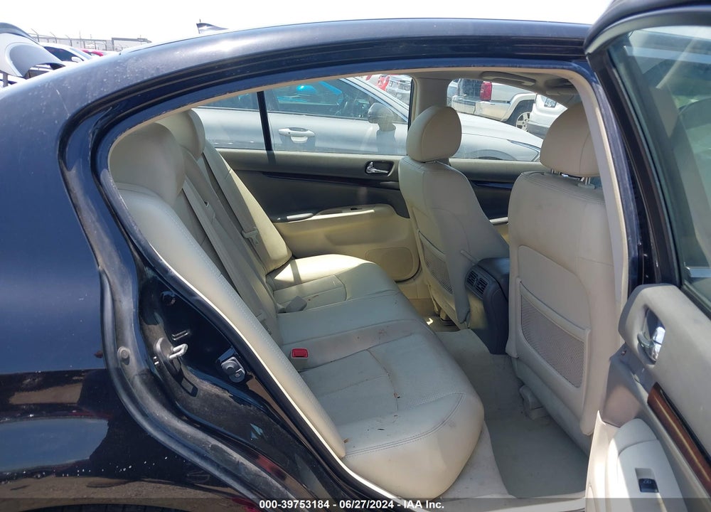 2012 INFINITI G37X VIN: JN1CV6AR0CM978741
