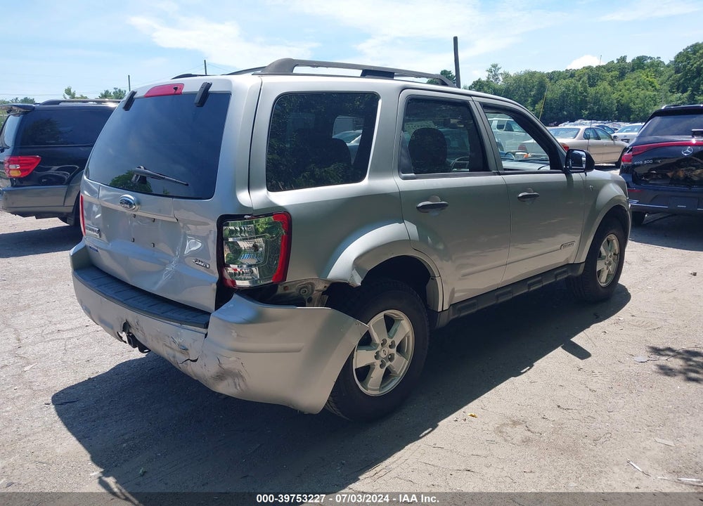 2008 FORD ESCAPE XLT VIN: 1FMCU93178KA36113