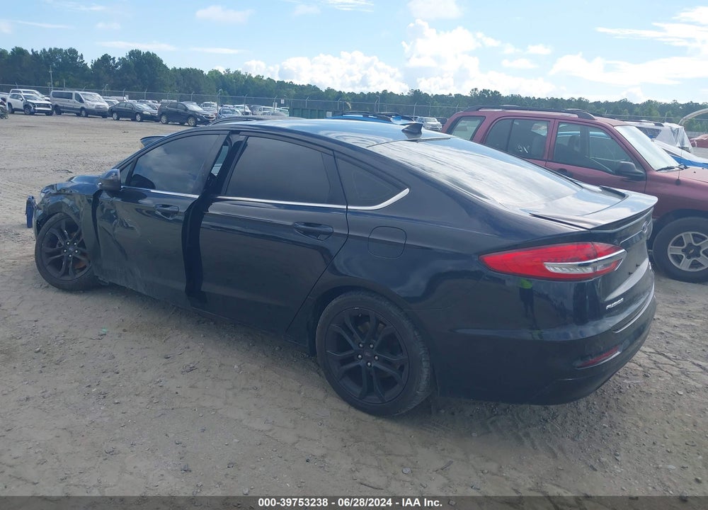 2019 FORD FUSION SE VIN: 3FA6P0HDXKR160618