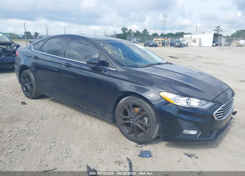 2019 FORD FUSION SE VIN: 3FA6P0HDXKR160618