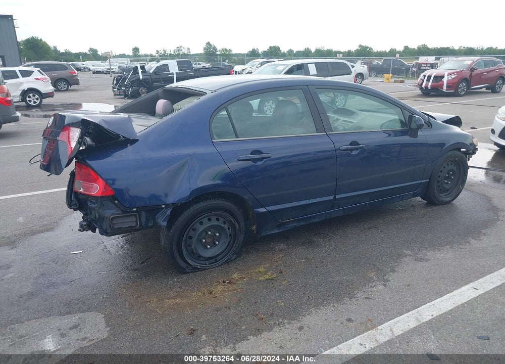2006 HONDA CIVIC LX VIN: 1HGFA16506L119711