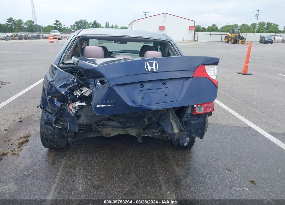 2006 HONDA CIVIC LX VIN: 1HGFA16506L119711