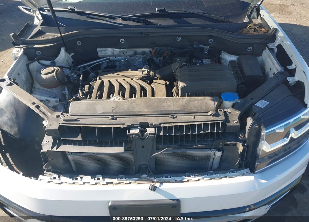 2019 VOLKSWAGEN ATLAS 3.6L V6 SE W/TECHNOLOGY R-LINE VIN: 1V2XR2CA6KC607783