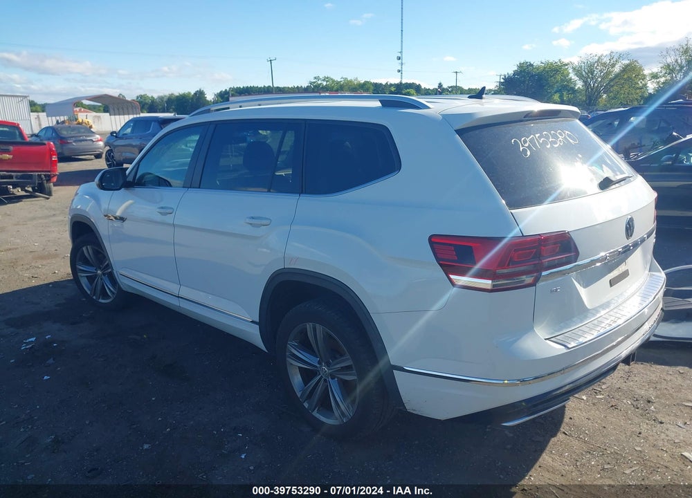 2019 VOLKSWAGEN ATLAS 3.6L V6 SE W/TECHNOLOGY R-LINE VIN: 1V2XR2CA6KC607783