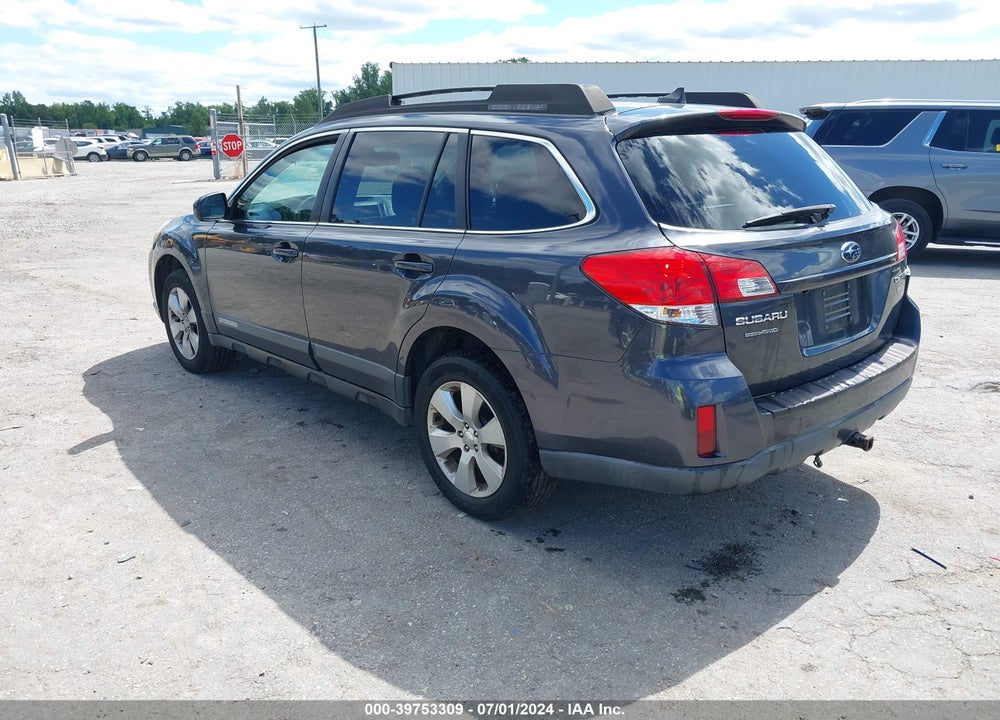 2011 SUBARU OUTBACK 2.5I LIMITED VIN: 4S4BRBKC6B3363692