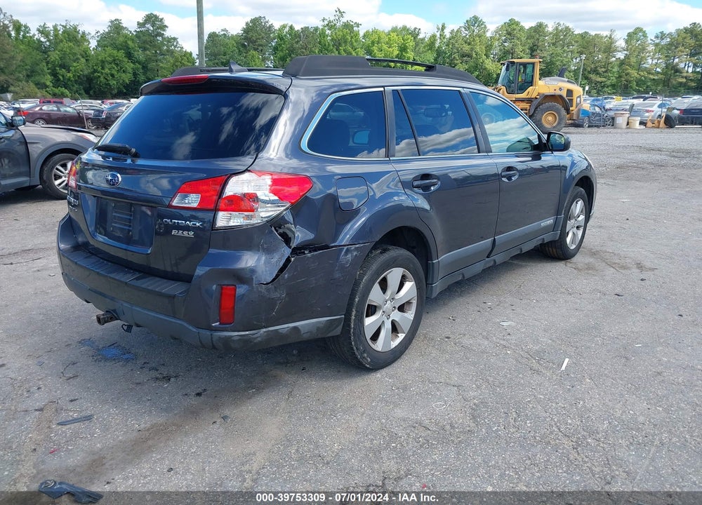 2011 SUBARU OUTBACK 2.5I LIMITED VIN: 4S4BRBKC6B3363692