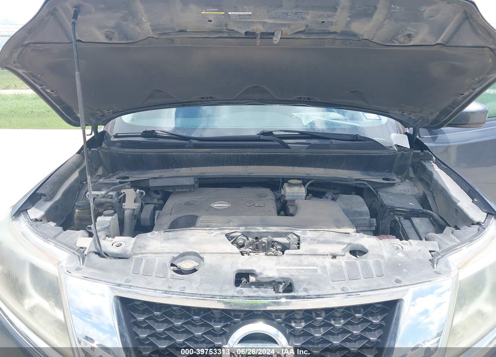 2013 NISSAN PATHFINDER S VIN: 5N1AR2MN1DC652587