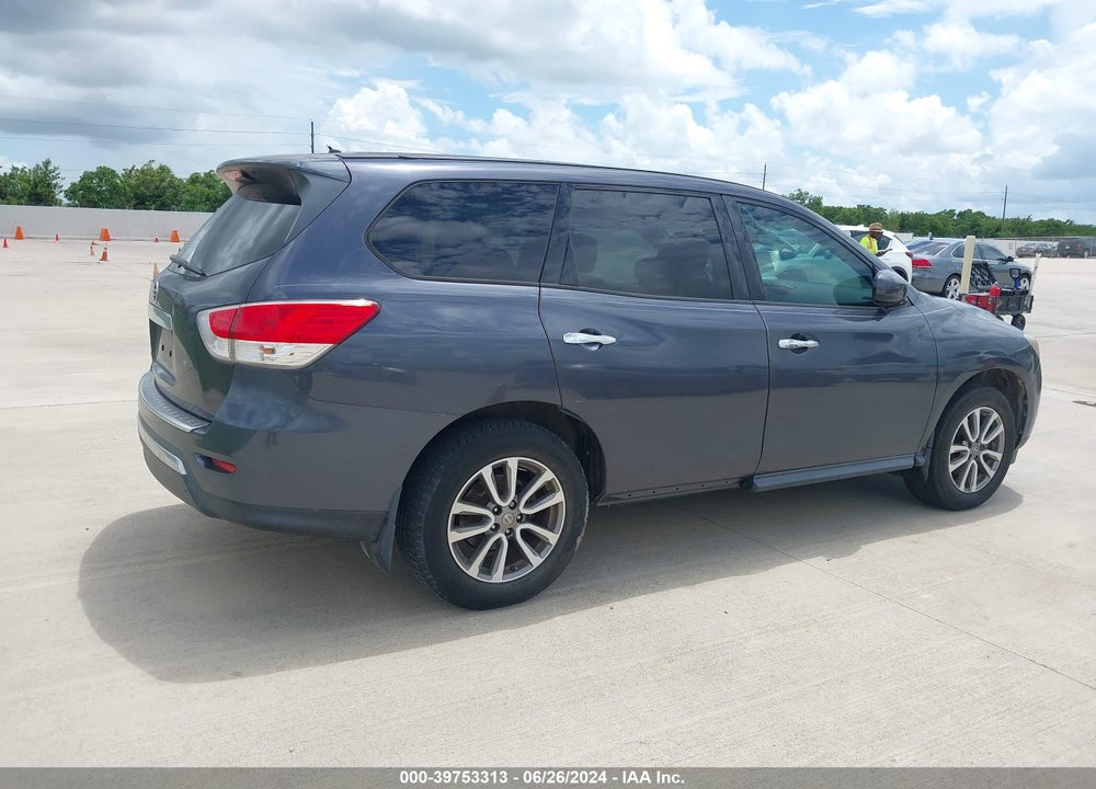 2013 NISSAN PATHFINDER S VIN: 5N1AR2MN1DC652587
