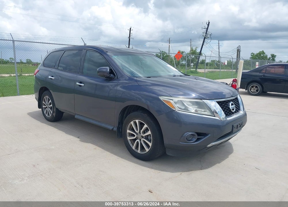 2013 NISSAN PATHFINDER S VIN: 5N1AR2MN1DC652587
