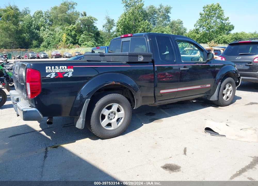 2006 NISSAN FRONTIER SE VIN: 1N6AD06W26C400859