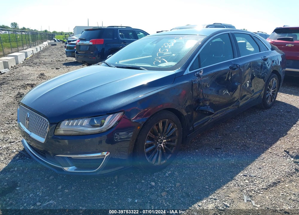 2017 LINCOLN MKZ SELECT VIN: 3LN6L5C99HR651188