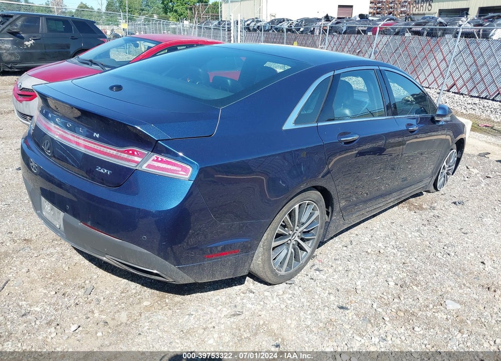 2017 LINCOLN MKZ SELECT VIN: 3LN6L5C99HR651188